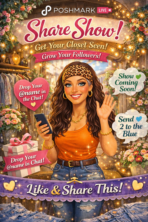 Accessories - SHARE SHOW! TONIGHT!!COME HANGOUT!